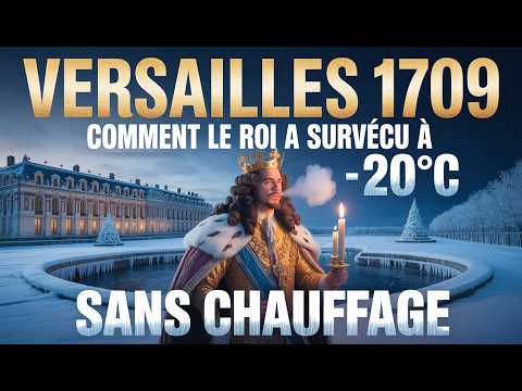 VERSAILLES 1709 : Comment le Roi a Survécu à -20°C (Sans Chauffage)