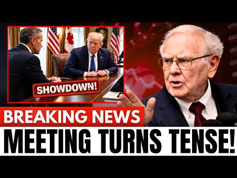 BREAKING: Trump–Canada White House Meeting Turns Tense as Dispute Erupts | Buffett Responds