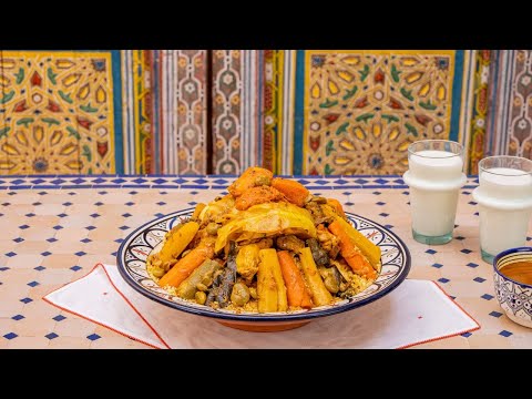 [ENG] 7-Veggie Moroccan Couscous: A Feast for the Senses | Flavors of Morocco