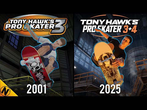 Tony Hawk's Pro Skater 3+4 vs Original | Direct Comparison