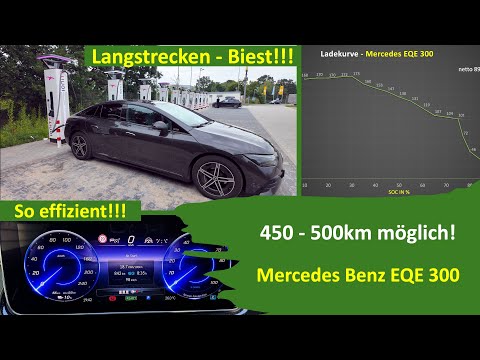 Mercedes EQE 300 - DER kann Langstrecke! Empfehlung für Kilometerfresser / Generation - E