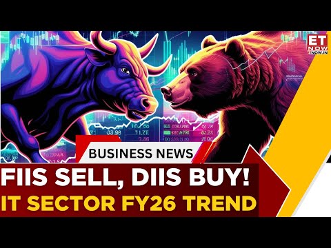 FIIs Exit, DIIs Buy The Dips: How Fund Flows Into Indian IT Are Shaping Up In FY26 | Business News