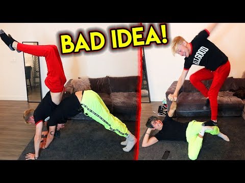Trying the HARDEST YOGA POSES (Couples Edition) | Colby Brock