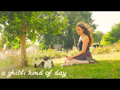 Quiet Summer Day At The Cottage 🌸 Ghibli-Inspired Décor, Calm Baking & Countryside Gardens