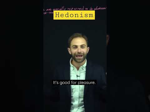 Pleasure is good as an end