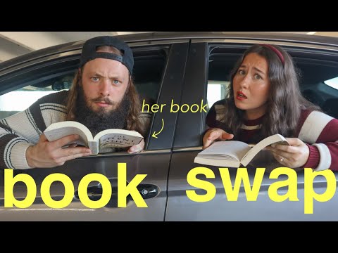 Swapping Books With My Wife...On A Road Trip