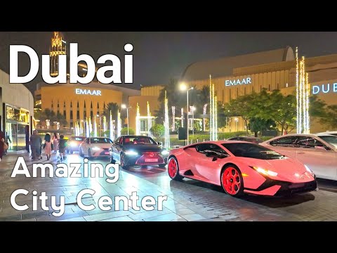Dubai [4K] Amazing City Center Summer Weekend 2025 Walking Tour 🇦🇪