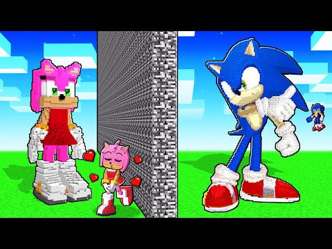 Cheating Against My CRUSH in a SONIC AMY Build Battle