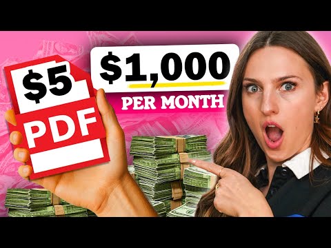 How To Make Your First $5 Digital Product (& Then Scale It)