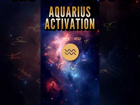 Aquarius Activation ♒ 207.36 Hz Tuning Fork for Change & Renewal