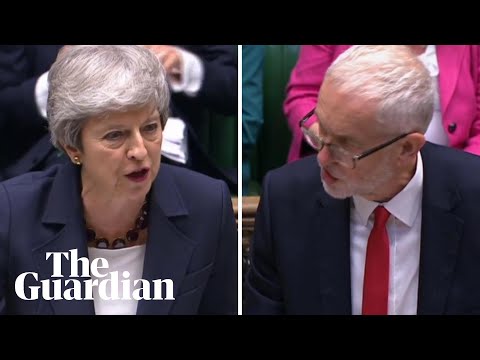Theresa May and Jeremy Corbyn trade barbs on Labour antisemitism and Tory Islamophobia