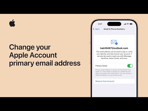 How to change your Apple Account primary email address on your iPhone or iPad | Apple Support