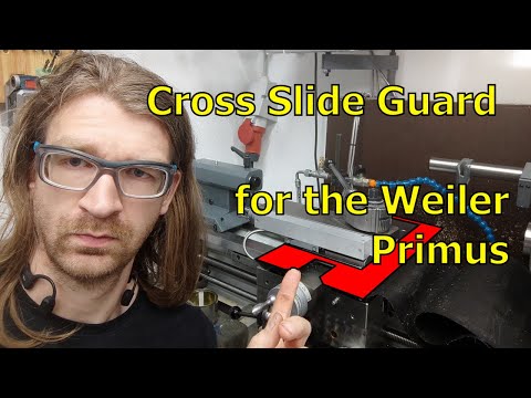 Cross slide guard for the Weiler Primus