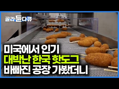 미국인들 입맛 사로 잡은 K-핫도그. 하루 3만 5천개 만들어도 품절된다길래 찾아가봤더니｜극한직업｜#골라듄다큐
