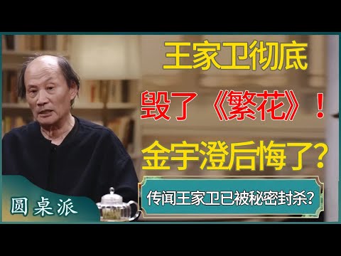 金宇澄后悔了！王家卫彻底毁了《繁花》！惊天传闻：王家卫已被秘密封禁！#窦文涛 #梁文道 #马未都 #周轶君 #马家辉 #许子东 #圆桌派  #圆桌派第八季