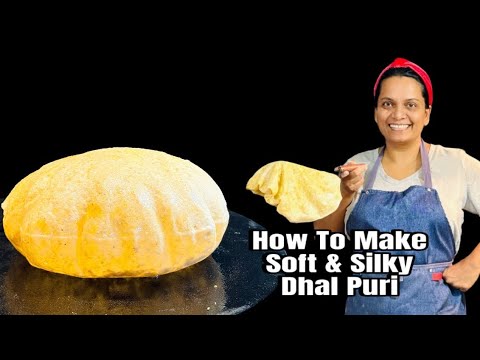 Step By Step Guide To Prepare Soft & Silky Guyanese Dhal Puri #viralvideo #guyaneserecipe #puri