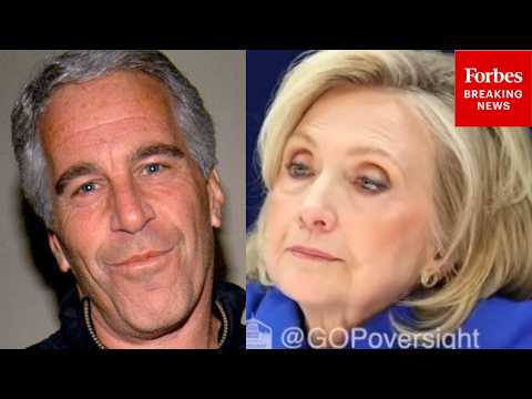 HRC Asked Point Blank: 'Do You Believe The Epstein Files Are A Vast Right-Wing Conspiracy?'