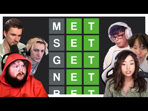 When Streamers Play Wordle..