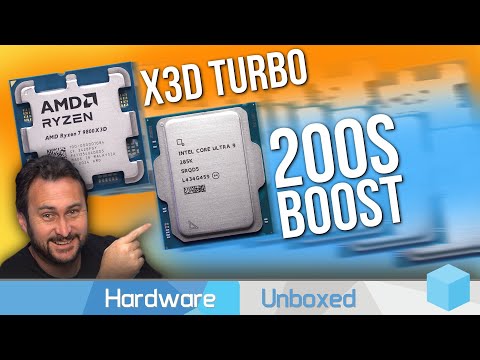 9800X3D Turbo X3D Tested vs. Core Ultra 9 285K + Intel 200S Boost