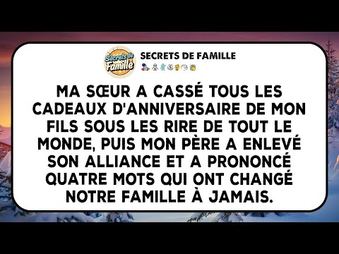 Ma Sœur A Brisé Les Présents De Mon Fils Pendant Que Tout Le Monde Riait, Puis Mon Père A…