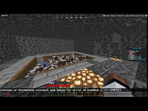 DonutSMP Live — Working on our new team base !