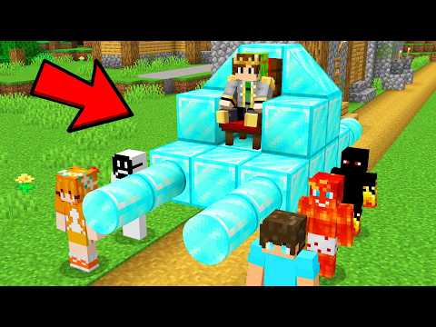 I Became a KING to TROLL My FRIENDS in Minecraft!
