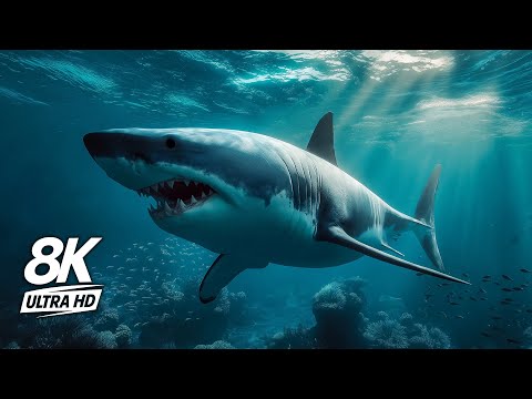 8K Peaceful Ocean World 🐬 | Ultra-Calming Aquarium Music for Deep Sleep & Total Relaxation