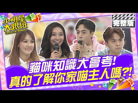 你真的了解你家喵主人嗎?! 貓焦慮時最喜歡躲在哪呢? #貓奴必修 貓咪知識大會考!|來賓：劉雨柔、黃豪平、朱宇謀、祈錦鈅 2024.5.6 【小明星大跟班完整版】 @我愛小明星大跟班
