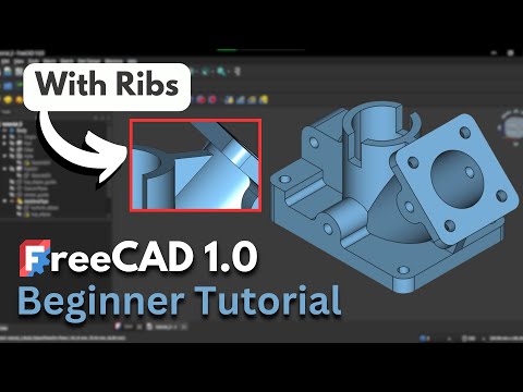 FreeCAD 1.0 Beginner Tutorial | Exercise 6