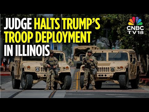 US Judge Blocks Trump’s Plan To Send National Guard Troops To Illinois Amid Rising Tensions | N18G