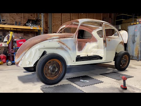 VW Beetle Restoration | METAL WORK Complete