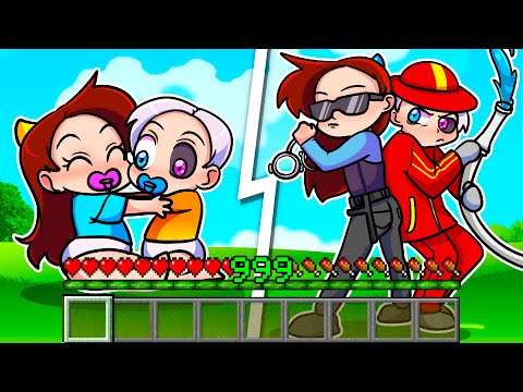 😨 Майнкрафт но МЫ ВЗРОСЛЕЕМ с Каждым Уровнем!