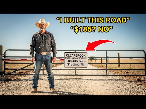 I Built a Road on My Own Land — HOA Tried to Charge Me $185 to Use It and I Didn’t Let That Slide