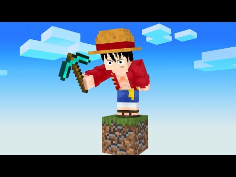 One Piece Minecraft, But It's One Block