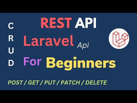 Laravel REST Api For Beginners | Rest API Laravel | Laravel CRUD Api | Laravel Api in HINDI