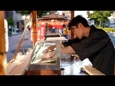 福岡博多 中洲･天神屋台で腕を磨いた屋台職人がワンオペで自身の屋台を開業！豊前鱧だしラーメンは唯一無二の味 Japanese Yatai Street food stall Fukuoka Japan