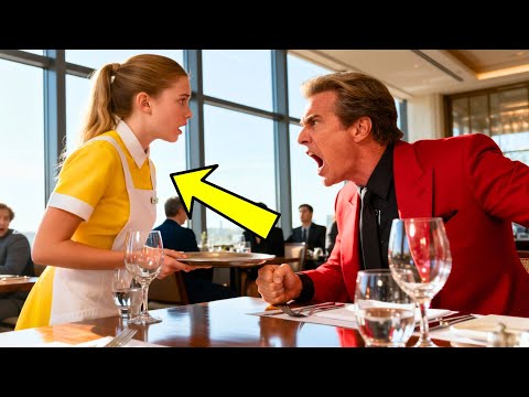 "¿NO ME OÍSTE? ¡QUIERO MI PEDIDO!" — GRITÓ EL MILLONARIO. HASTA QUE LA CAMARERA LE CERRÓ LA BOCA