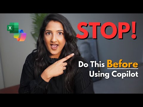Stop Wasting Time in Excel - Do This Before Using Copilot
