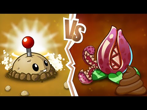 Пожиратель недооценен? Или он хуже даже Мины? Самое говнючее сравнение на канале PvZ Дичь!