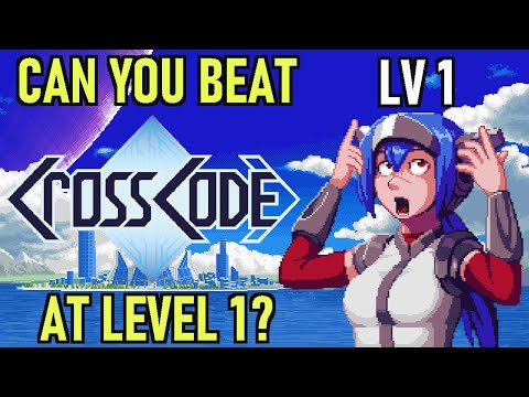Can You Beat CrossCode At Level 1? (No Exp Challenge)