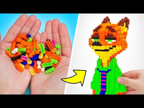 巨大ジュディ & ニックが救出に!🐰🦊 エピックなDIYズートピアアドベンチャー