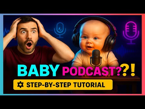 How to Make the Viral AI Baby Podcast Video (Step-by-Step Tutorial!)