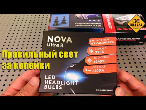 LED lamp Nova ultra R - Affordable correct light for pennies