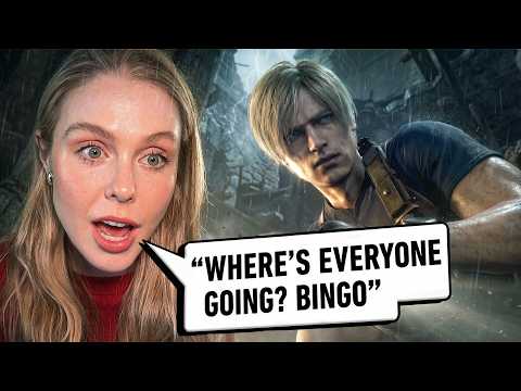 Grace’s Voice Actress Tries Out Iconic Leon Quotes