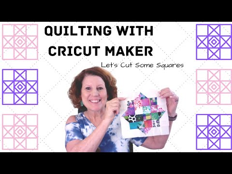 Using Cricut for Quilt Making Let's cut squares with Cricut