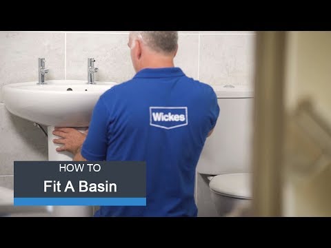 How To Fit a Basin & Taps | Wickes