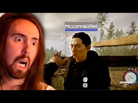 Asmongold Tries Sons of the Forest with Mcconnell