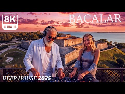 [8K] Bacalar 🌊 Organic House Mix 2025 | Chillout Lounge Music