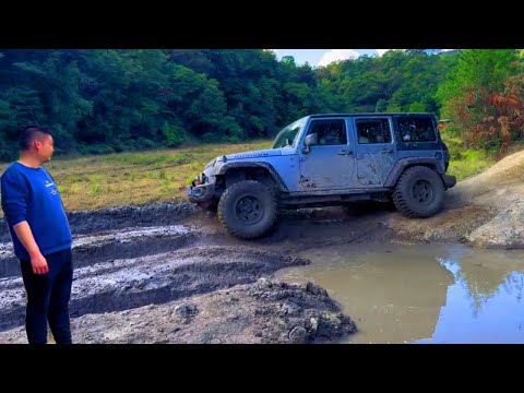 Ford Bronco vs Jeep Wrangler Team: Extreme Off-Road: Crossing Rocky Peaks and Dense Jungles