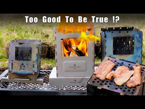 Folding Titanium Stove on a Budget - Boundless Voyage Backpacker